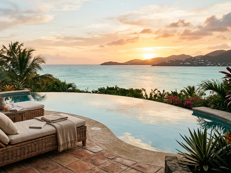 Ocean view villa