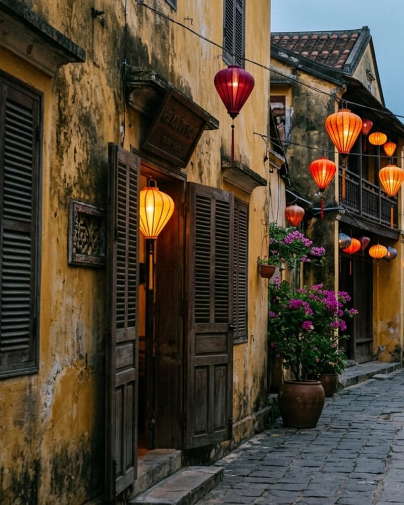 Lanterns of Hoi An old town